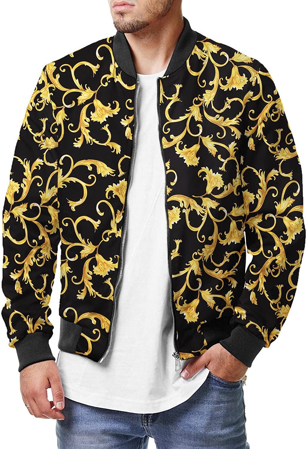 Casual Soft Shell Flight Windbreaker Mantel