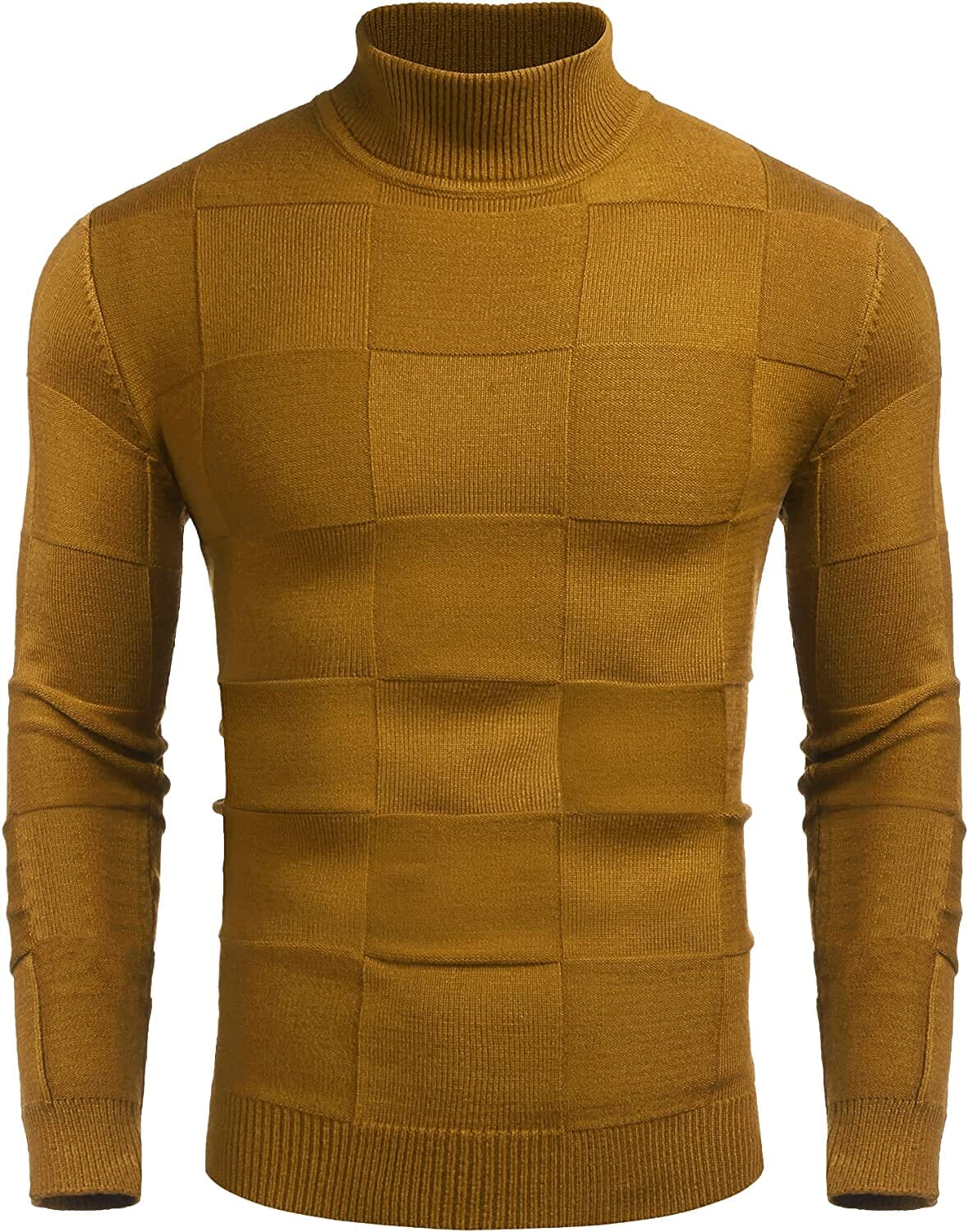 Ribbed Strick Pullover Pullover Turtneck Pullover