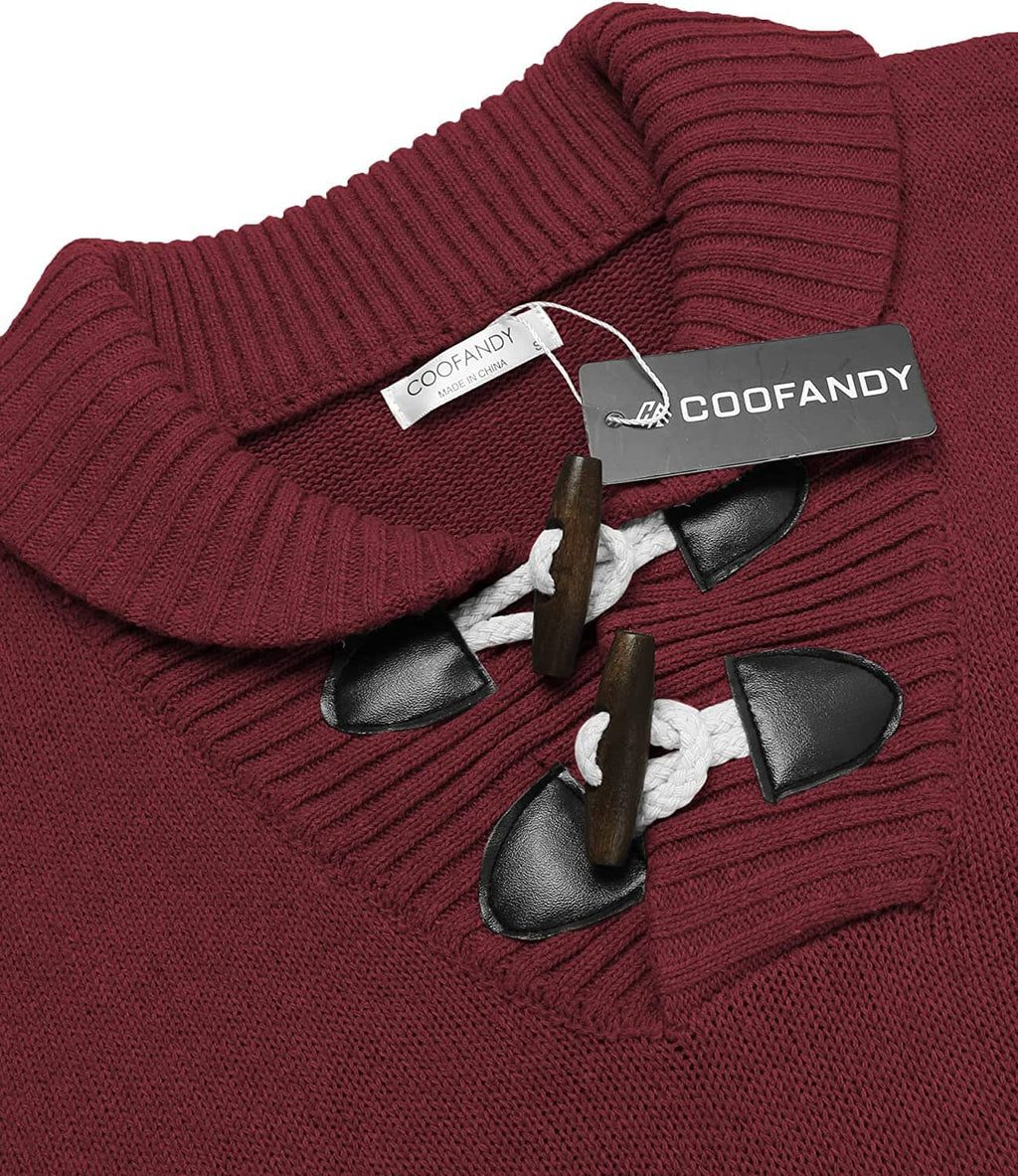 Schalkragen Kragen Pullover Strick Pullover with Pockets