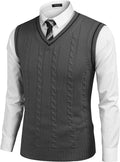 V Neck Sleeveless Strick Pullover Weste Pullover
