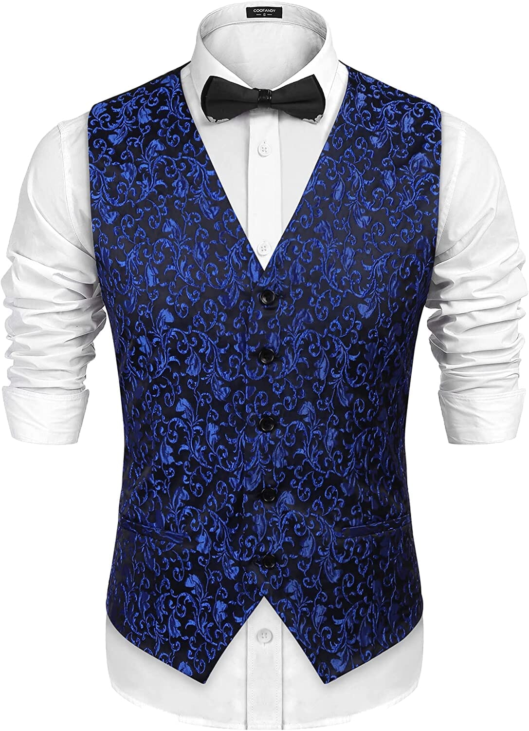 Blumen Victorian Tuxedo Anzug Weste
