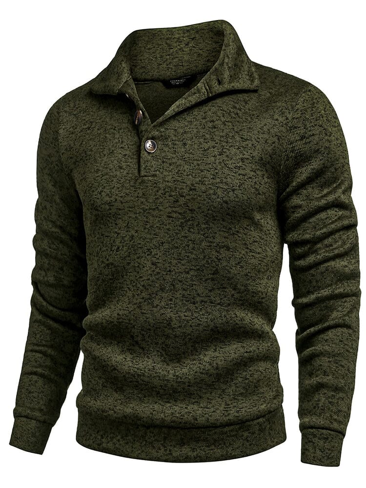 Casual Thermal Texured Strick Sweatshirt