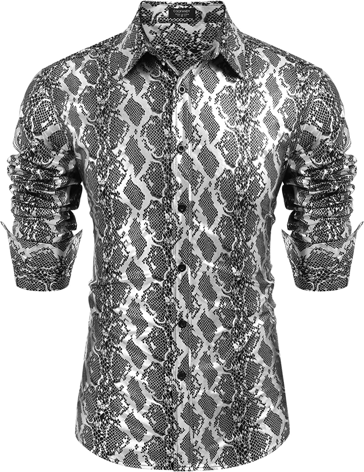 Luxus Design Blumen Dress Hemd