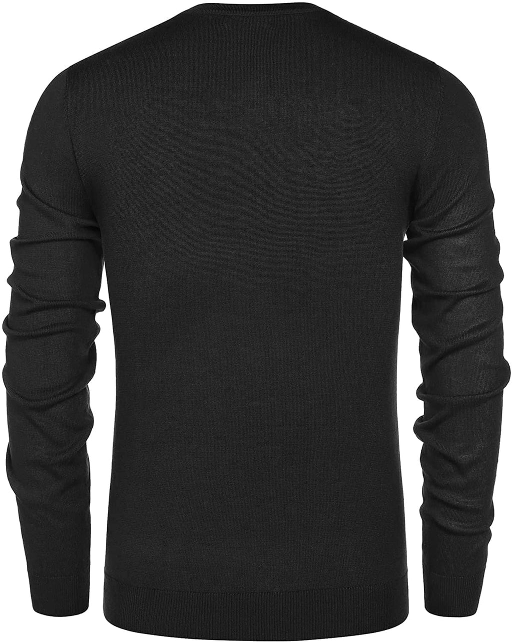 Lang Ärmel Henley Pullover