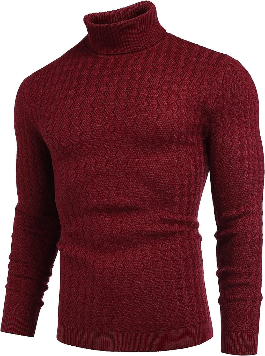 Rollkragen Patterned Strick Pullover Pullover