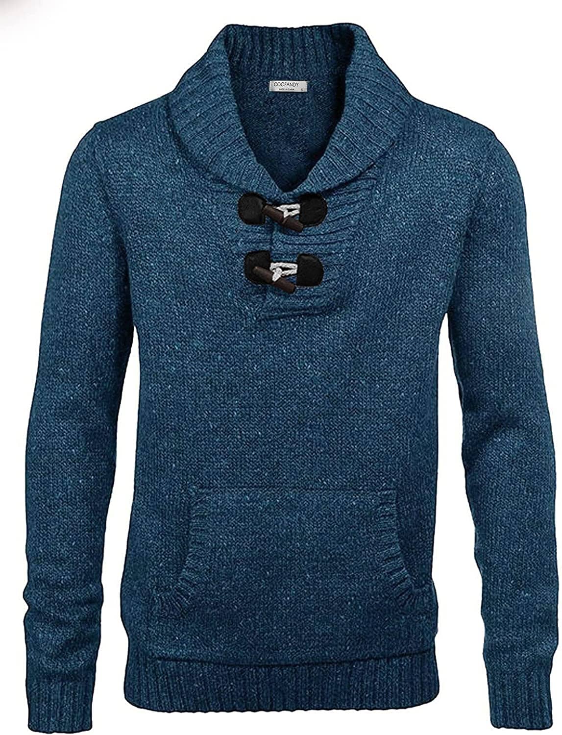 Schalkragen Kragen Pullover Strick Pullover with Pockets