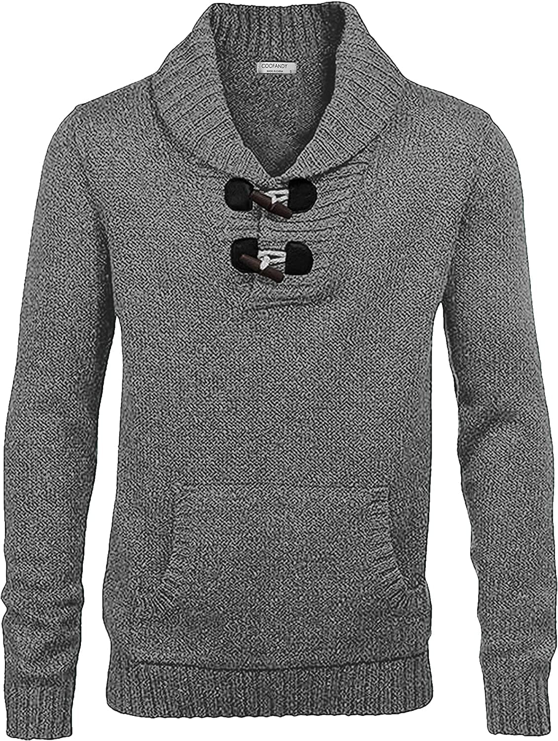 Schalkragen Kragen Pullover Strick Pullover with Pockets