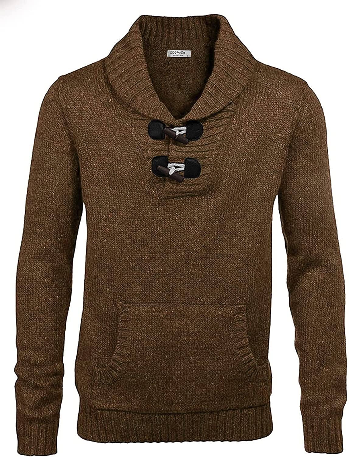 Schalkragen Kragen Pullover Strick Pullover with Pockets