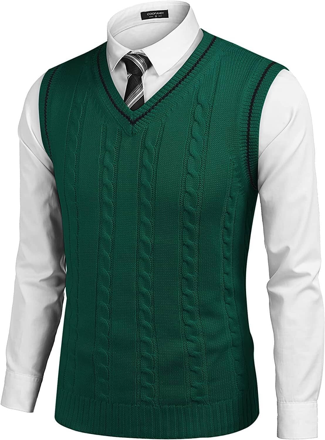 V Neck Sleeveless Strick Pullover Weste Pullover