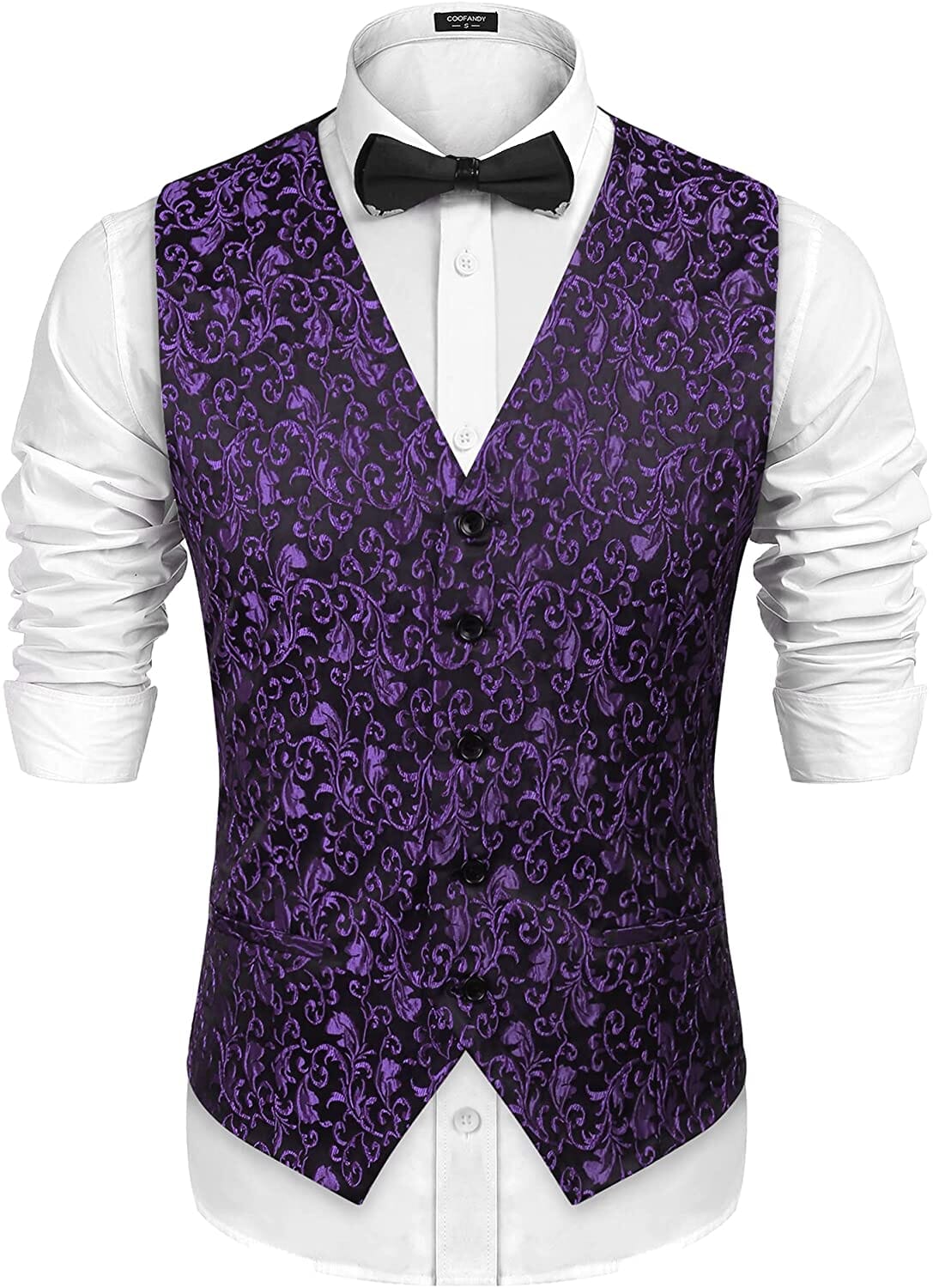 Blumen Victorian Tuxedo Anzug Weste