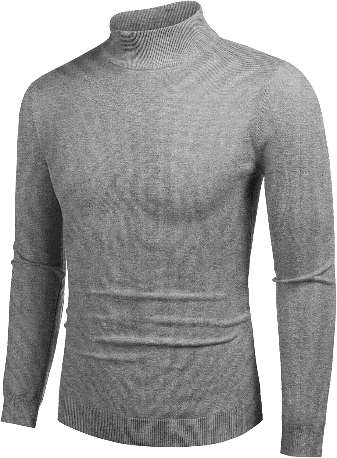 Rollkragen Pullover Basic Strick Thermal Pullover