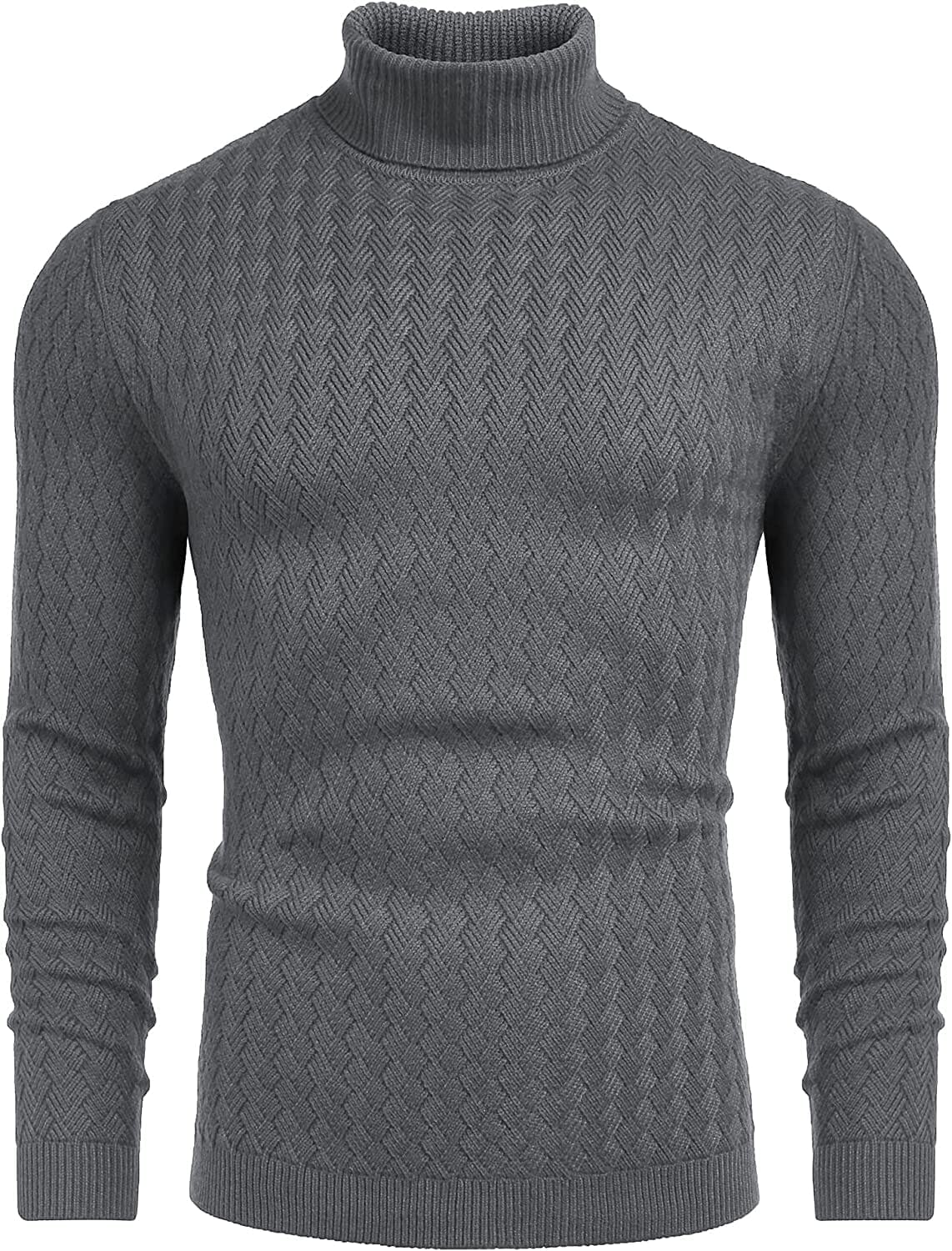 Rollkragen Patterned Strick Pullover Pullover