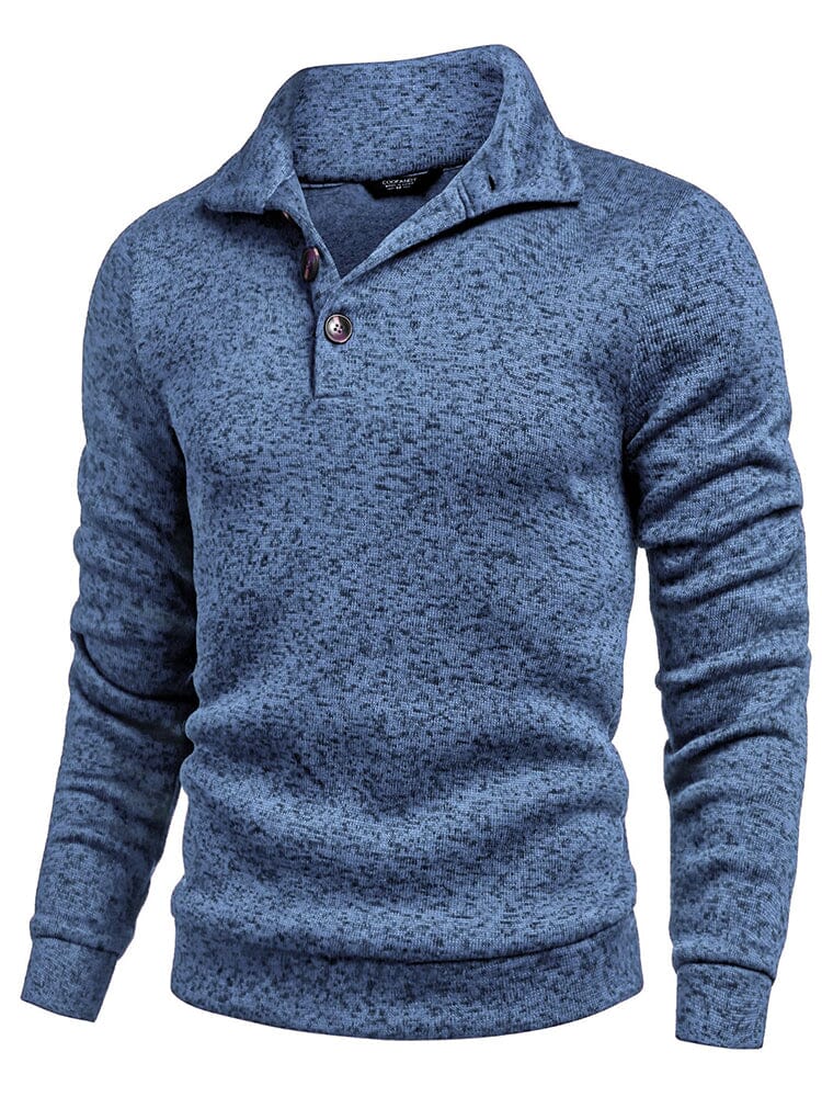 Casual Thermal Texured Strick Sweatshirt