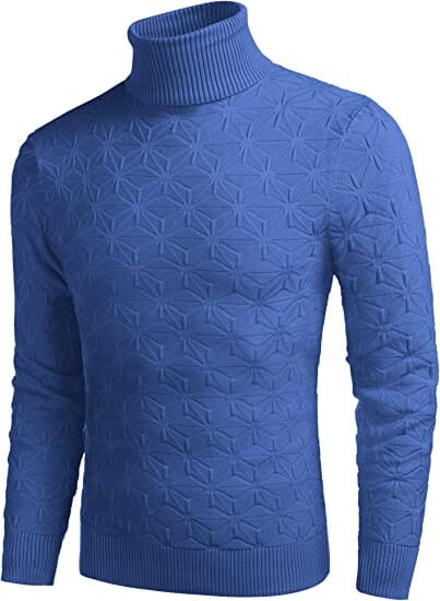 Stylish Slim Fit Rollkragen Pullover Pullover