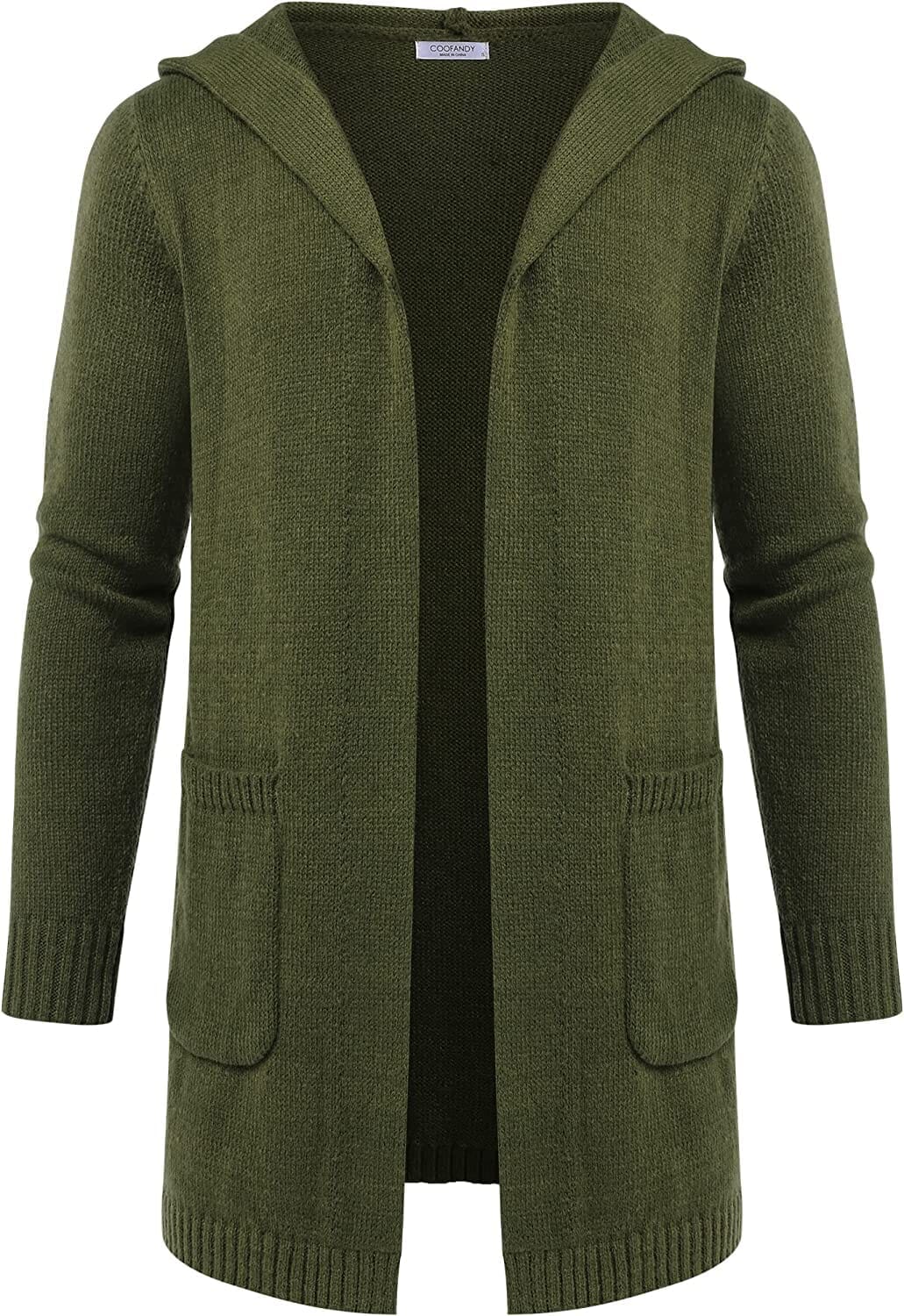 Lightweight Strick Cardigan Pullover with Pockets