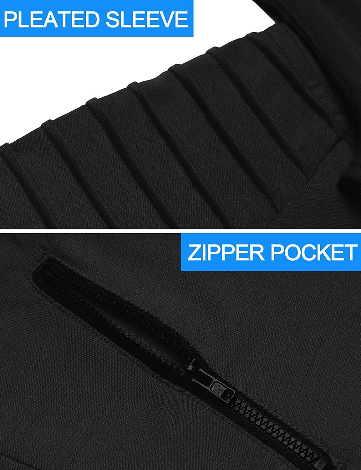 Fashion Lang Ärmel Mit Kapuze With Zipper Pocket