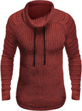 Strick-Rollkragenpullover für Herren – Premium Thermal mit Schalkragen