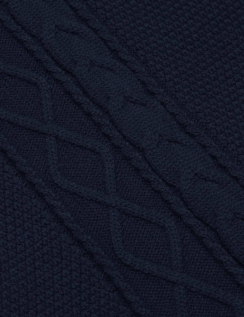 Rollkragen Casual Cable Strick Pullover Pullover