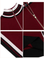Gestreift Kragen Pullover Pullover