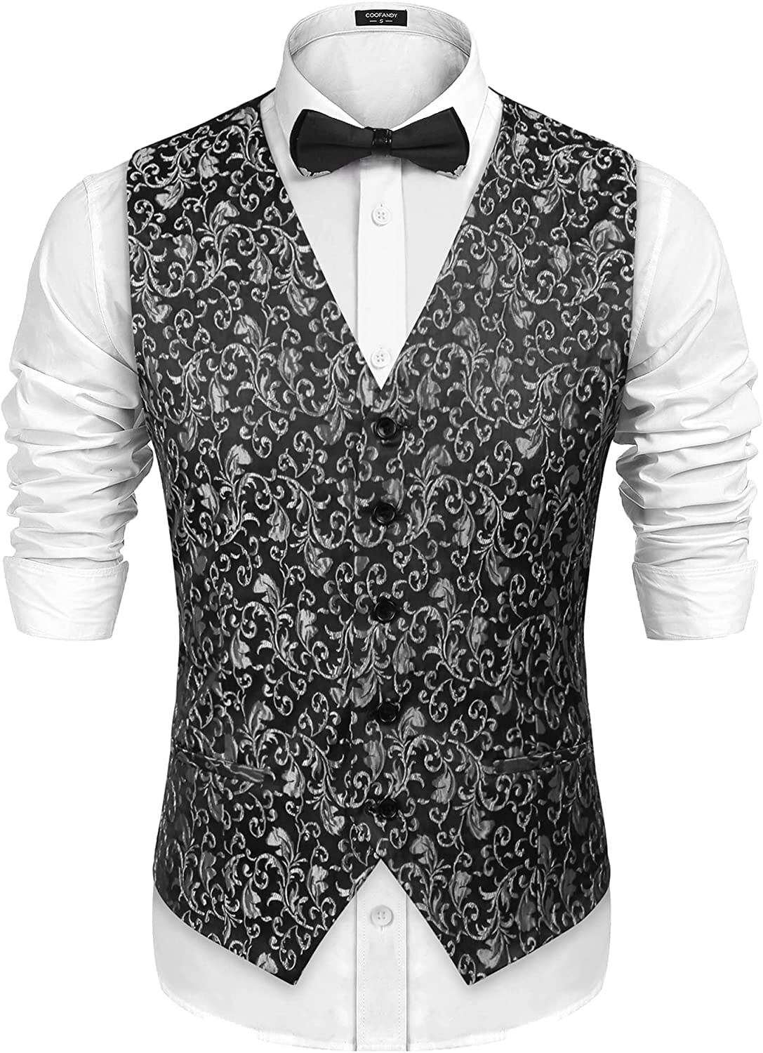 Blumen Victorian Tuxedo Anzug Weste