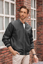 Lightweight Windbreaker Full Zip Jacke