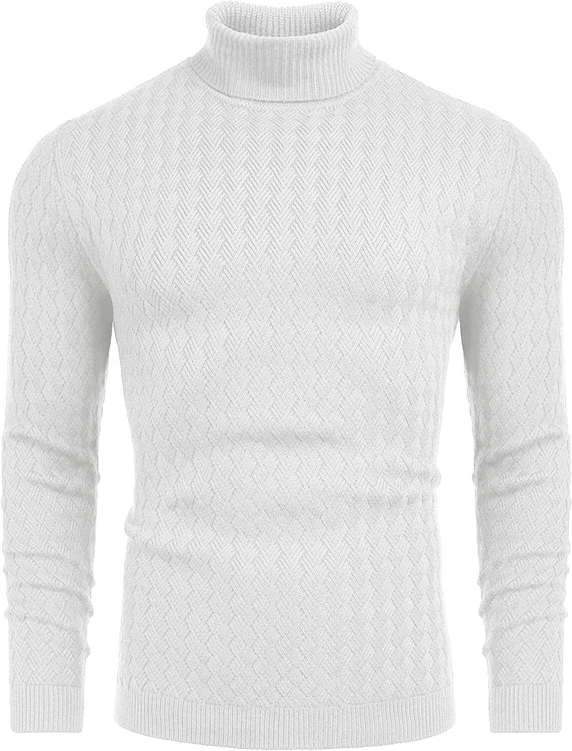 Rollkragen Patterned Strick Pullover Pullover