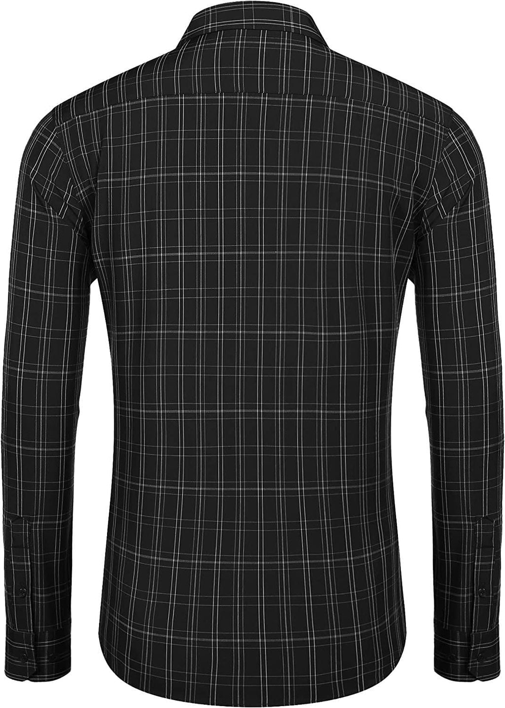 Business Knopf Up Plaid Hemden