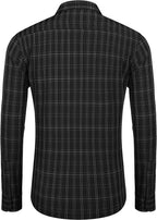 Business Knopf Up Plaid Hemden