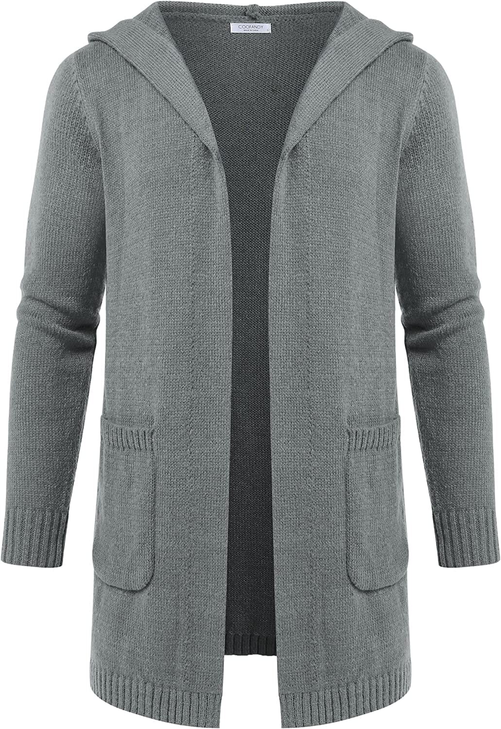 Lightweight Strick Cardigan Pullover with Pockets