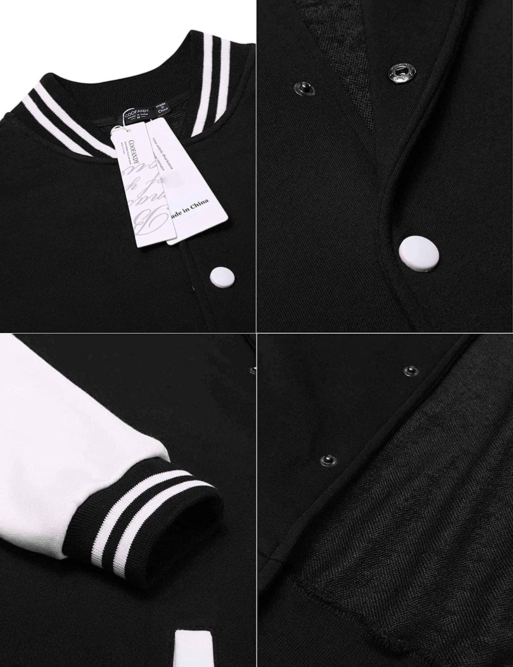 Fashion Varsity Baumwolle Bomber Jacken