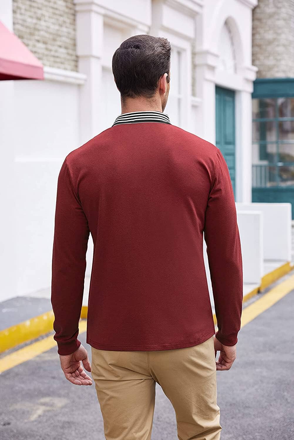 Slim Fit Baumwolle Polo Hemd