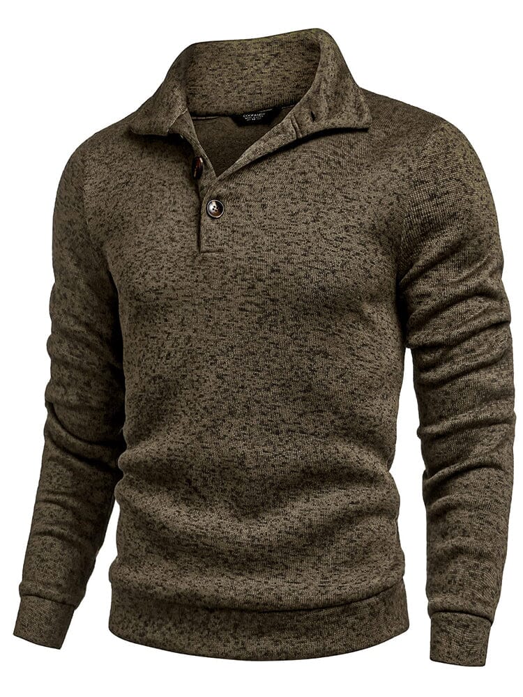 Casual Thermal Texured Strick Sweatshirt