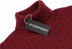 Rollkragen Patterned Strick Pullover Pullover