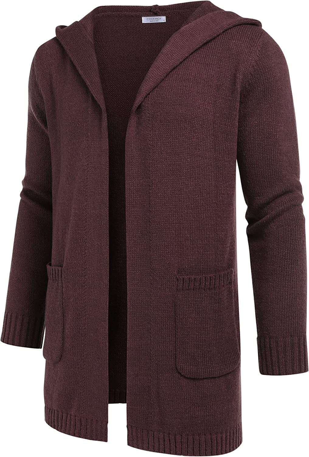 Lightweight Strick Cardigan Pullover with Pockets