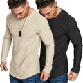 2-Pack Muscle Fitted Workout T-Hemd
