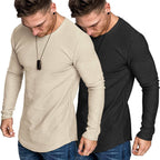 2-Pack Muscle Fitted Workout T-Hemd