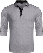 Slim Fit Baumwolle Polo Hemd