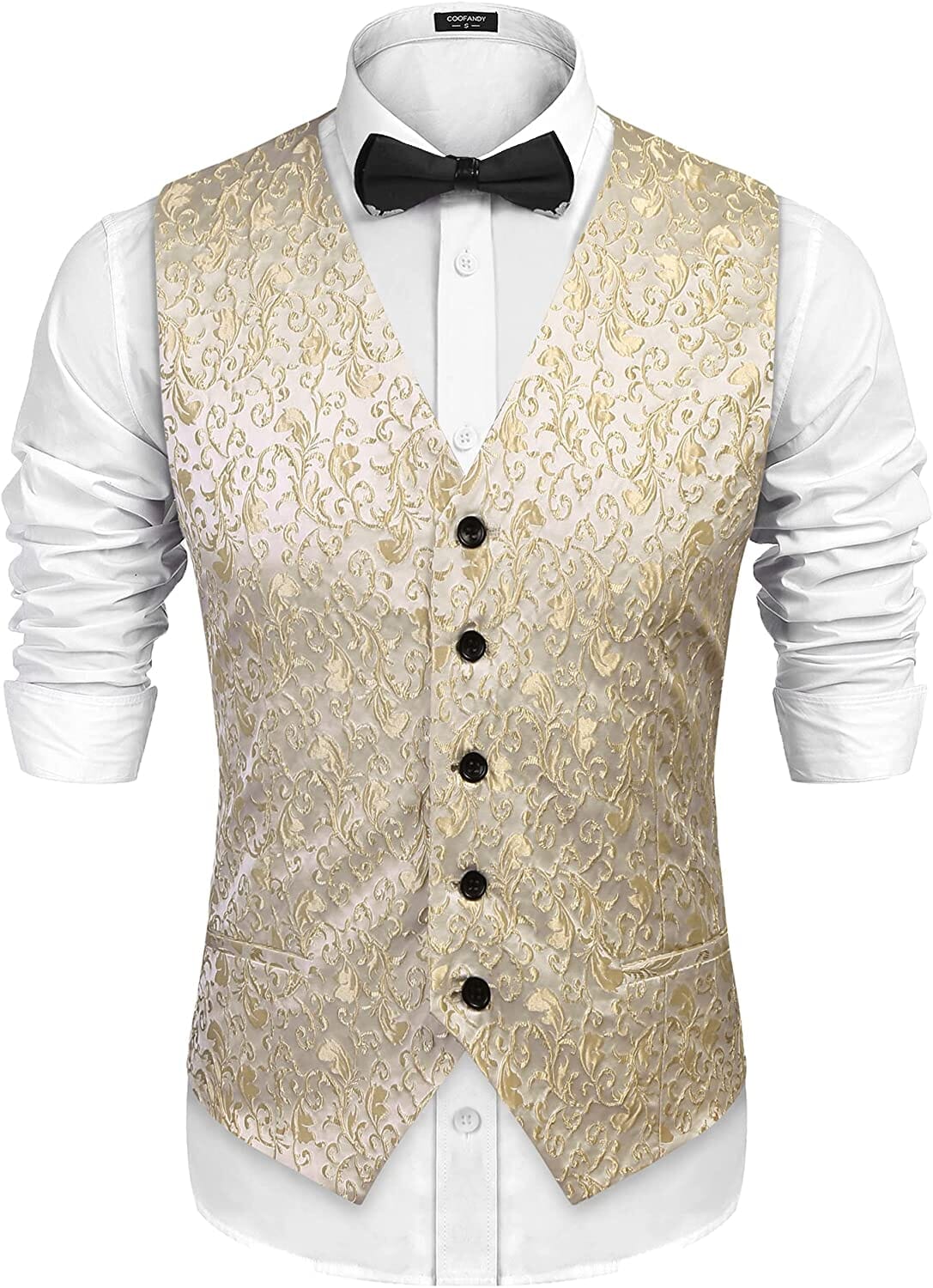 Blumen Victorian Tuxedo Anzug Weste