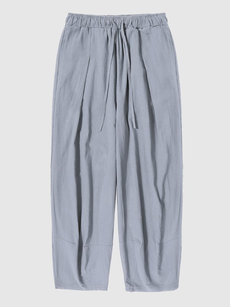 Casual bloomers Leinen Hose