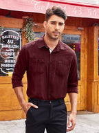 Cozy Soft Knopf Hemd