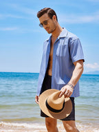 Casual Leinen Relaxed Fit Hemd