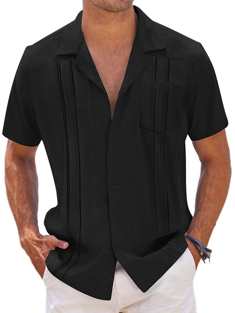 Casual Leinen Relaxed Fit Hemd