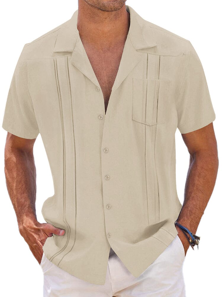 Casual Leinen Relaxed Fit Hemd