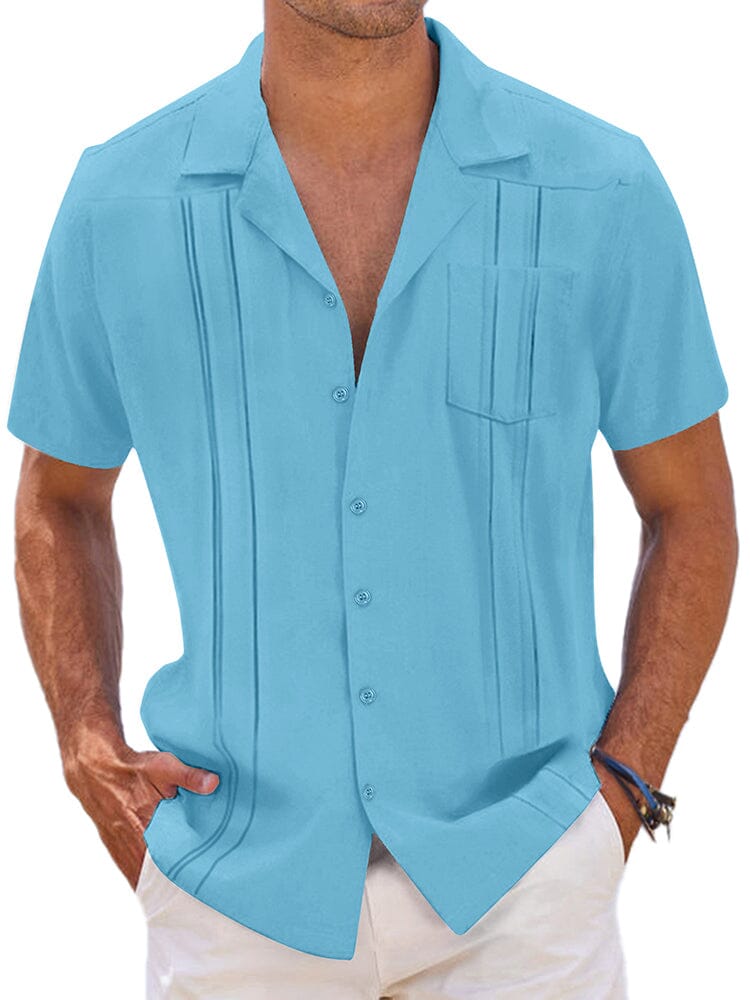 Casual Leinen Relaxed Fit Hemd