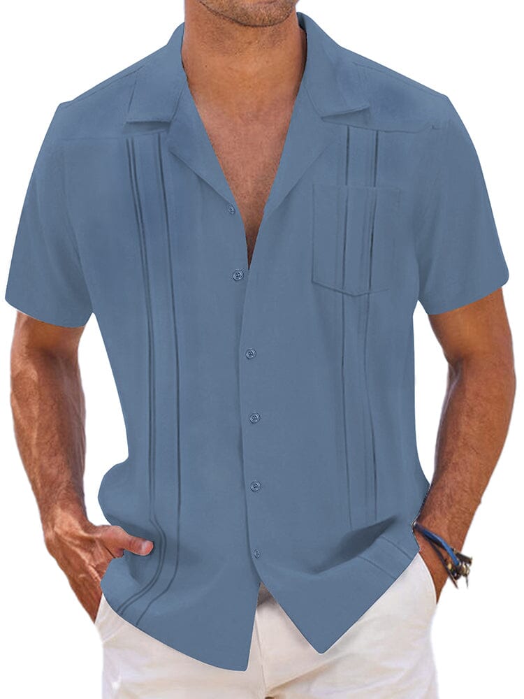 Casual Leinen Relaxed Fit Hemd