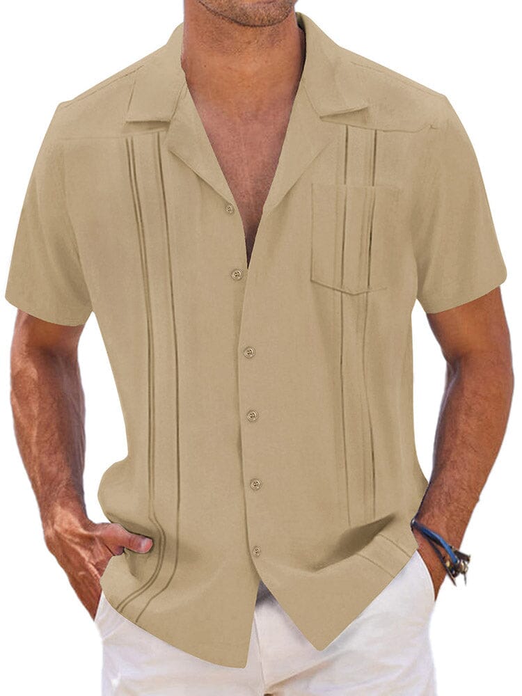 Casual Leinen Relaxed Fit Hemd