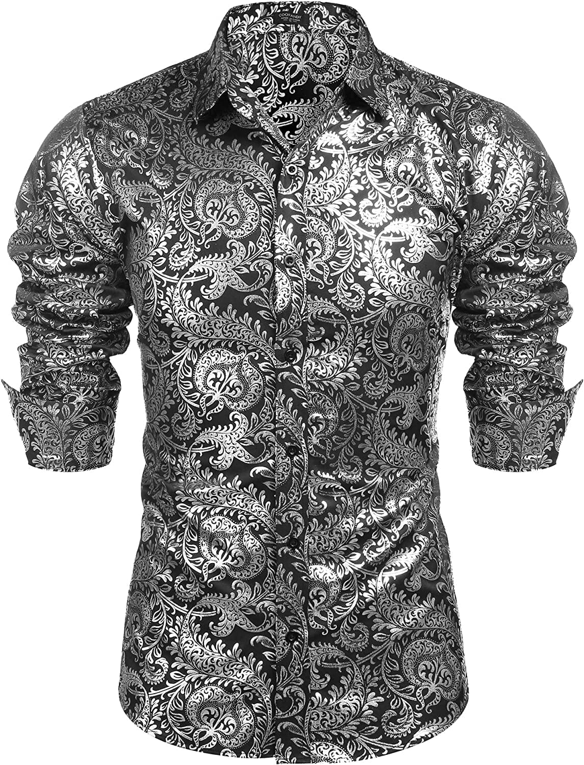 Luxus Design Blumen Dress Hemd