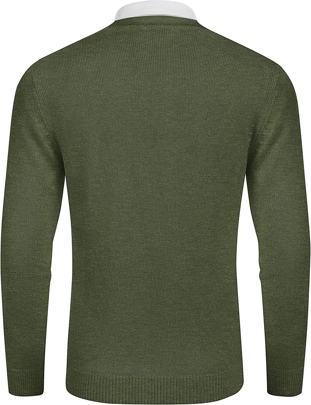 V Neck Lightweight Knopf Down Strick Pullover