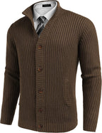 Stand Kragen Knopf Down Pullover