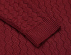 Rollkragen Patterned Strick Pullover Pullover